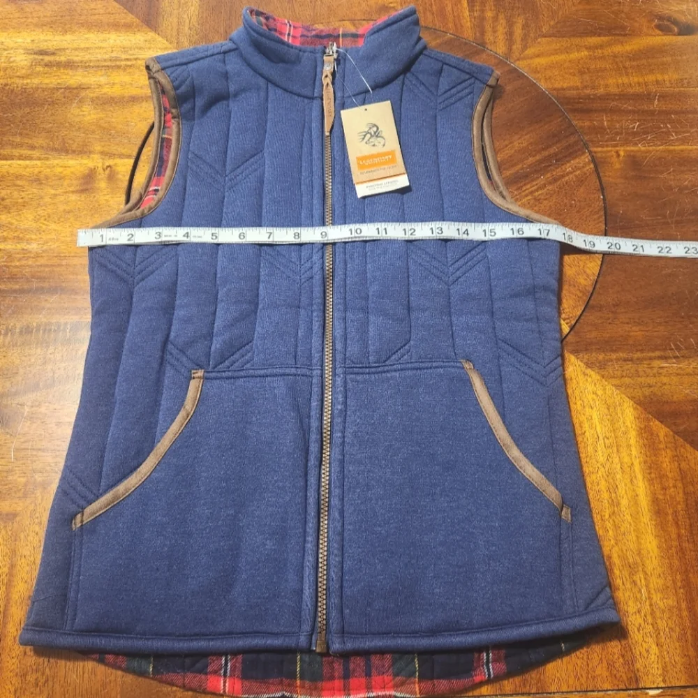 Legendary Whitetails Women's Cedar Cabin Reversible Vest Size XS - Picture 4 of 13